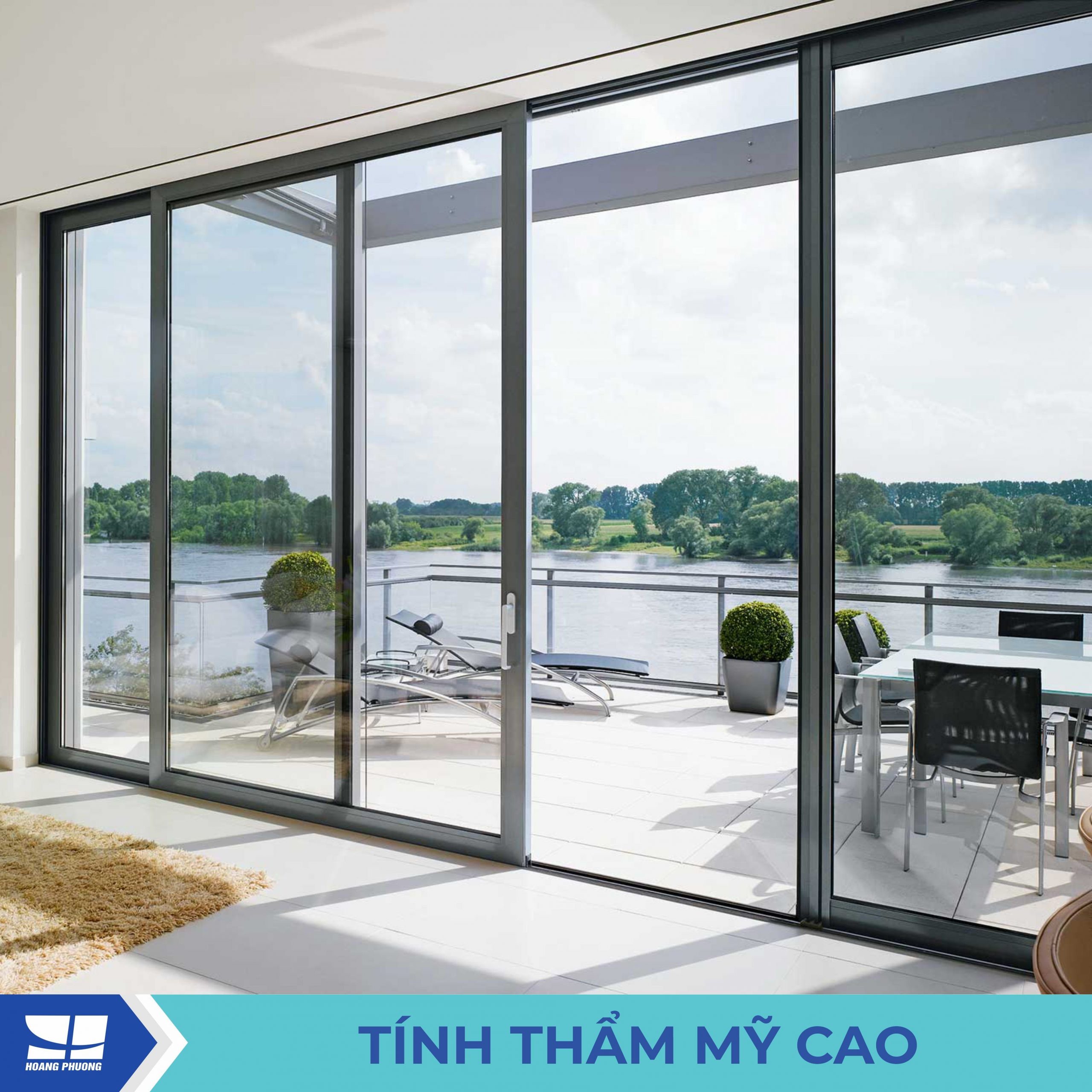 Bật mí ưu điểm của cửa nhôm lùa khiến ai cũng thích mê