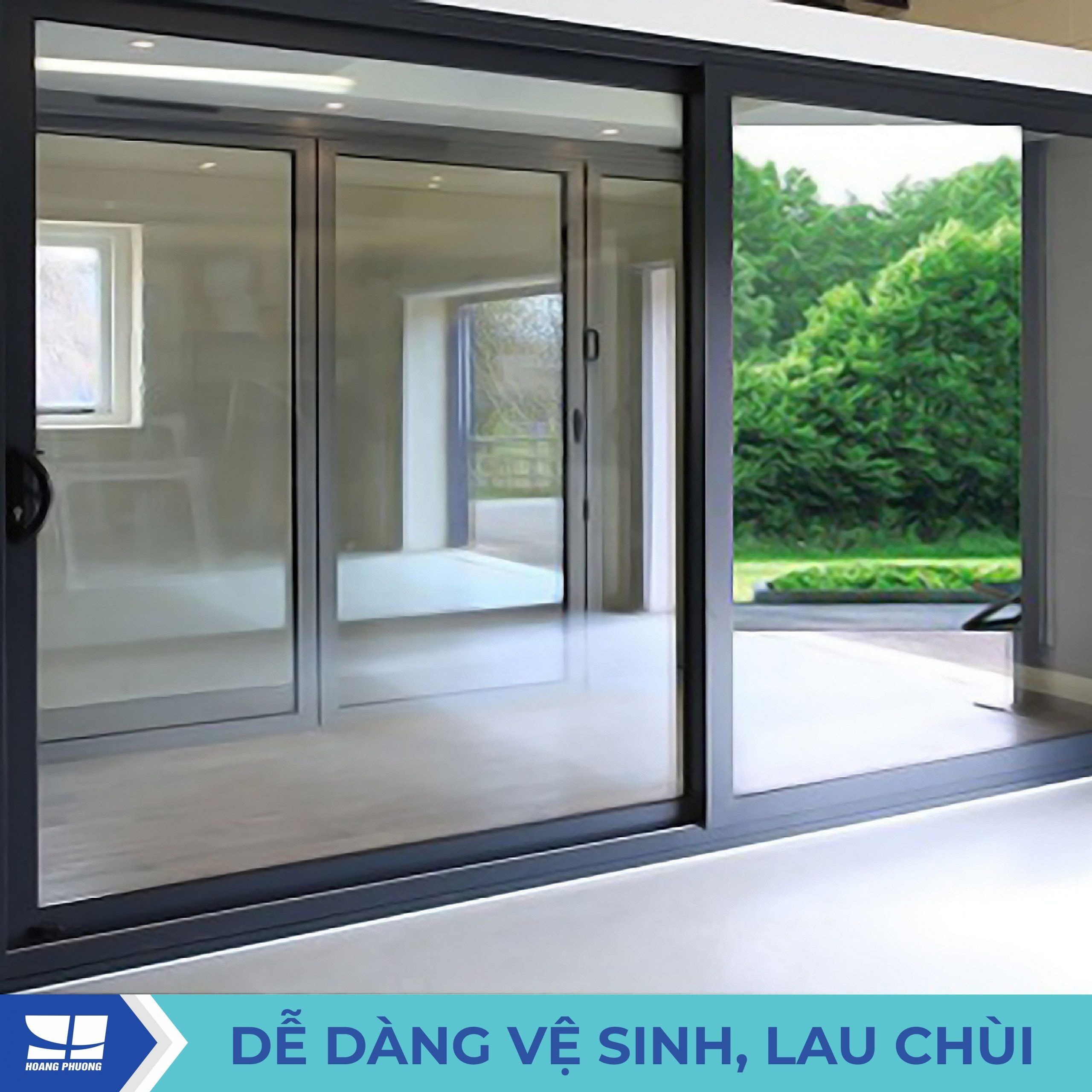 Bật mí ưu điểm của cửa nhôm lùa khiến ai cũng thích mê