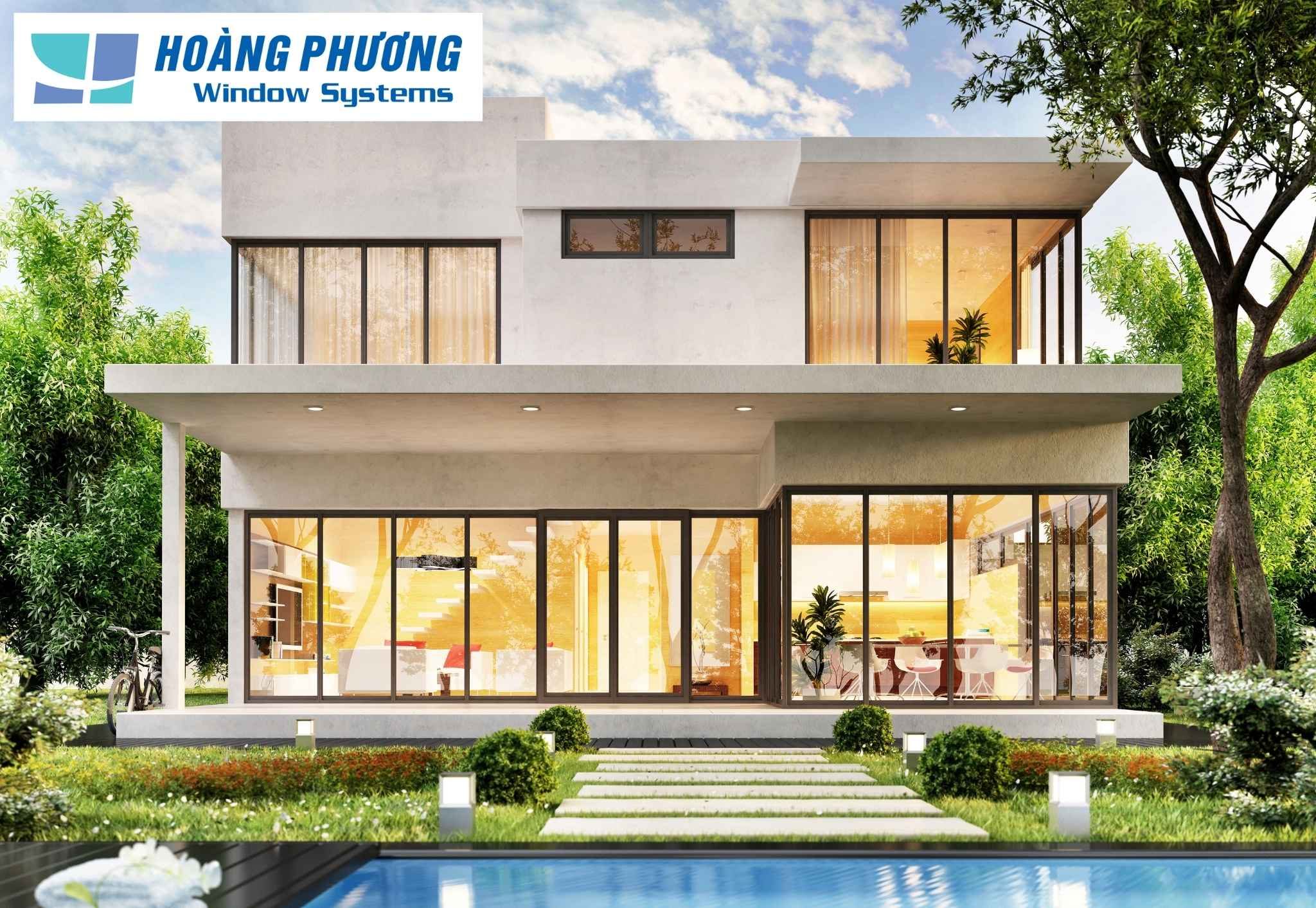 Cửa chính Biệt Thự