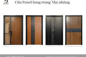 Cửa Panel Sang Trọng Nhẹ Nhàng (2)