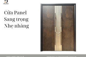 Cửa Panel Sang Trọng Nhẹ Nhàng (2)