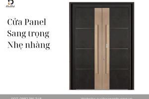 Cửa Panel Sang Trọng Nhẹ Nhàng (3)